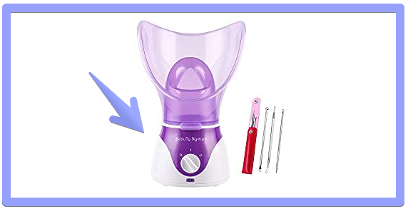 The Best Facial Steamers -Beauty Nymph Spa Home Facial Steamer- 