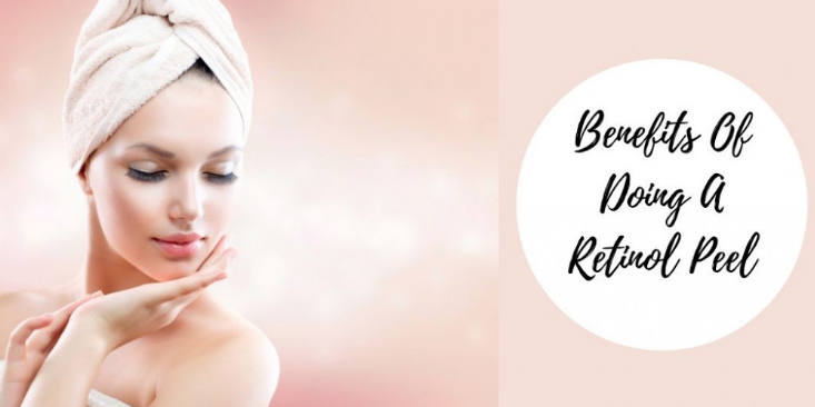 Retinol Chemical Peel - Woman With Towel On Head